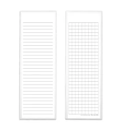 100 Bookmark Cards, Ruled/Grid