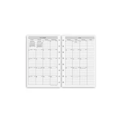2026 Circa Sunday Start Weekly Agenda Refill, Horizontal
