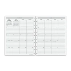 2026 Circa Sunday Start Weekly Agenda Refill, Horizontal