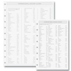 2026 Circa Sunday Start Weekly Agenda Refill, Vertical
