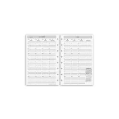 2026 Circa Sunday Start Weekly Agenda Refill, Vertical