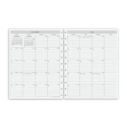 2026 Circa Sunday Start Weekly Agenda Refill, Vertical