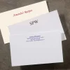 100 Personalized 3 x 5 Cards, Horizontal Plain