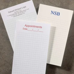 100 Personalized 3 x 5 Cards, Vertical Grid