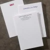 500 Personalized 4 x 6 Cards, Vertical Ruled