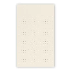 100 Personalized 3 x 5 Cards, Vertical Dot Grid