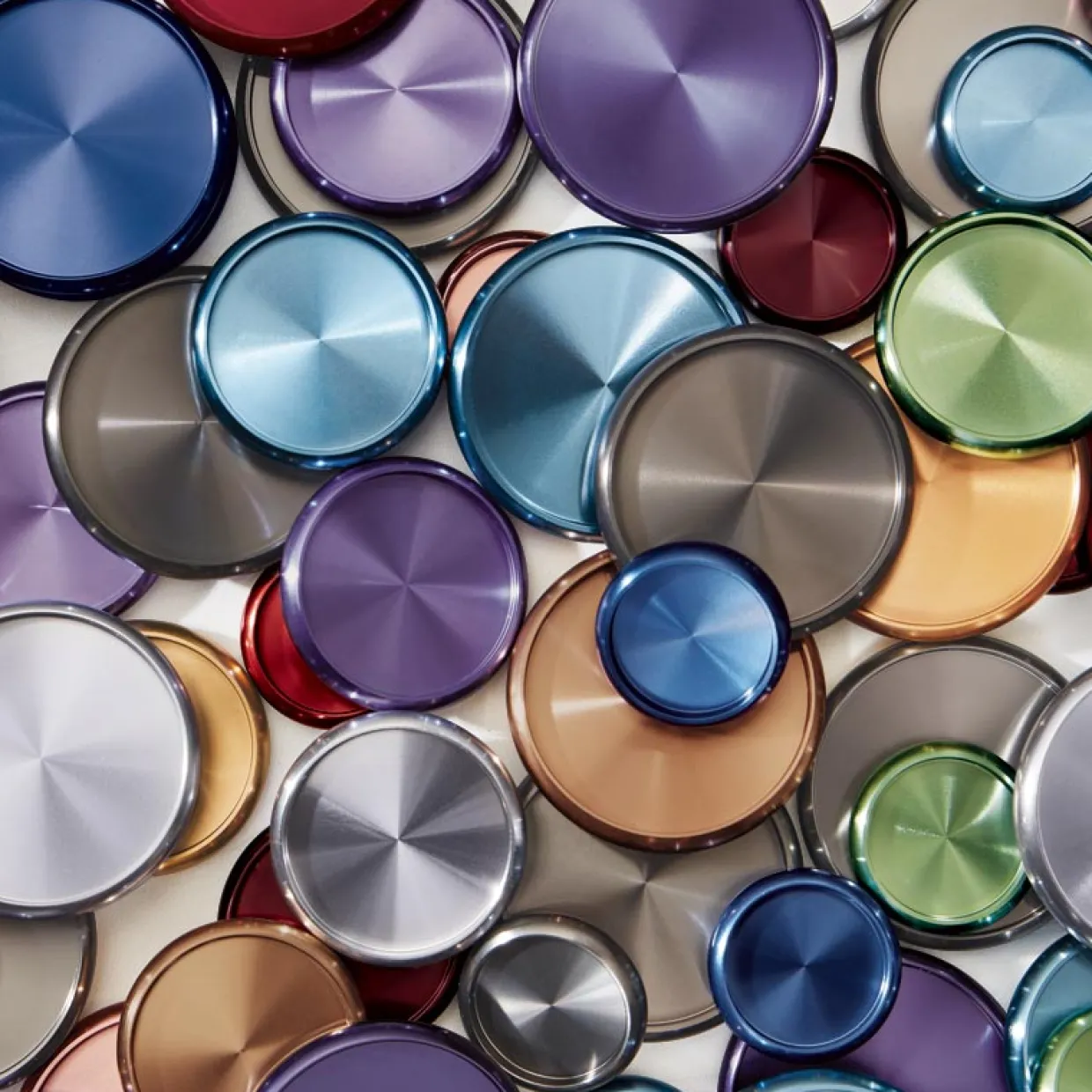 Aluminum Circa Notebook Discs (set of 11)