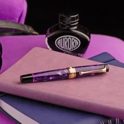 Aurora Optima Viola Fountain Pen