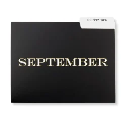 Avant-Garde Monthly File Folders (set of 12)