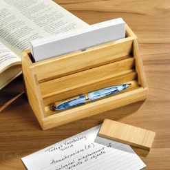 Bamboo Index Card Bleachers