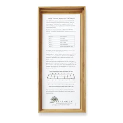 Bamboo Leitner Learning Box