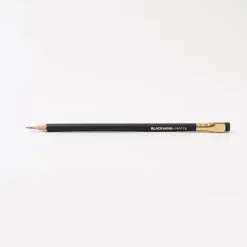 Blackwing Black Soft Pencils with Black Eraser (set of 12)
