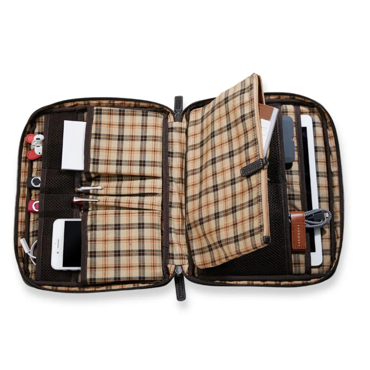 Bomber Jacket Charge & Go Travel Folio