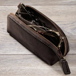 Bomber Jacket Double-Take Eyeglass Case