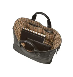 Bomber Jacket Flight Plan Leather Tote