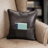 Bomber Jacket Reader's Pocket Pillow-To-Go