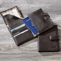 Bomber Jacket RFID Travel Wallet
