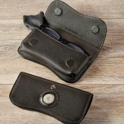 Bomber Jacket Smart Tag Eyeglass Case
