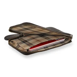 Bomber Jacket Zip Card Wallet