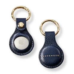 Carrie Leather Smart Tag Key Fob