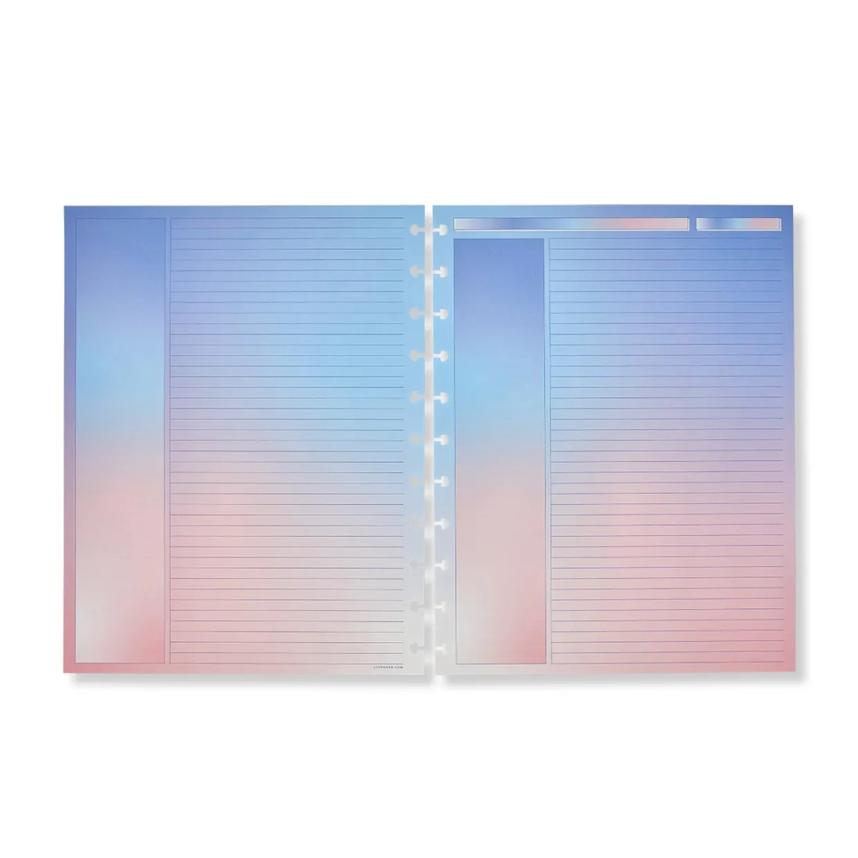 Circa Cabana Color Gradient Annotation Ruled Refill
