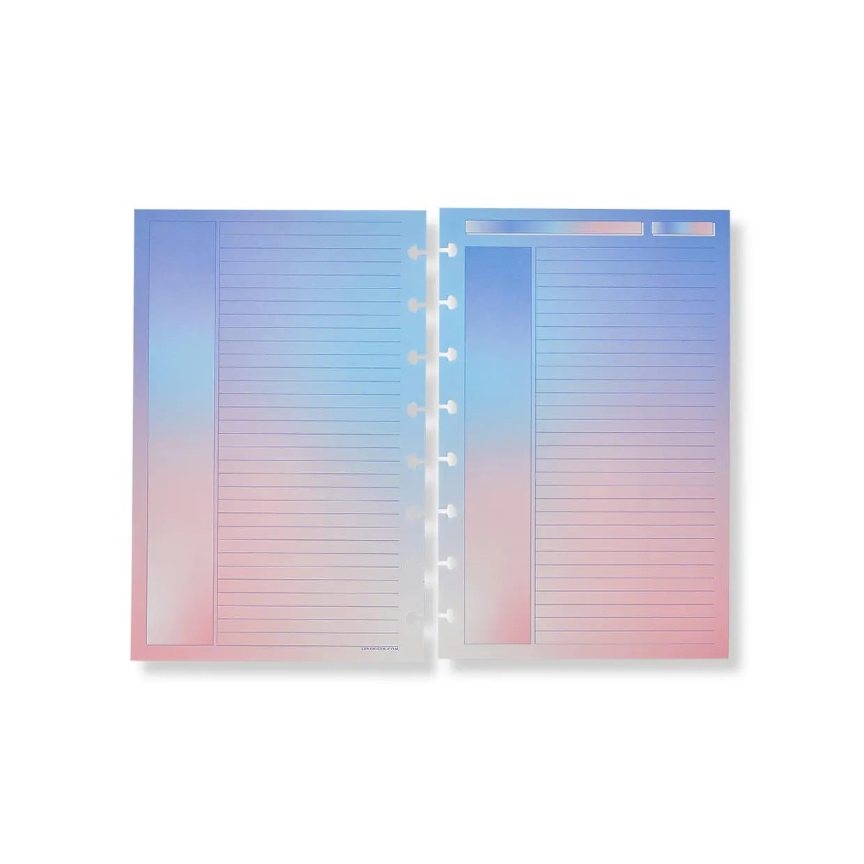 Circa Cabana Color Gradient Annotation Ruled Refill