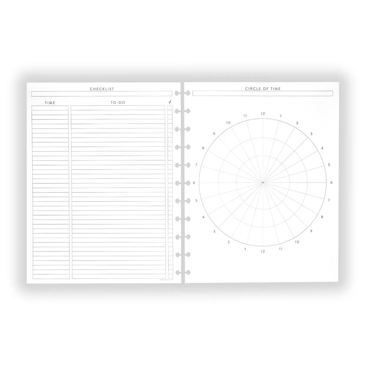 Circa Circle of Time Management Discbound Refills (300 sheets)