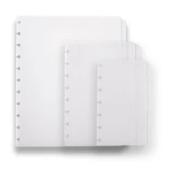 Circa Clear Discbound Notebook Dividers (set of 5)