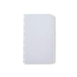 Circa Clear Discbound Notebook Dividers (set of 5)