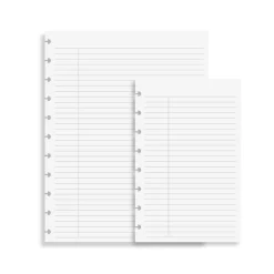 Circa College Ruled without Title Box Discbound Refill (100 sheets)