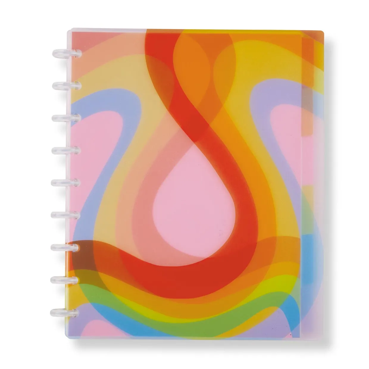 Circa Colorfull Weekly/Monthly Undated Agenda Notebook