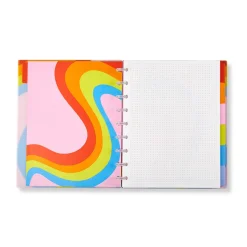 Circa Colorfull Weekly/Monthly Undated Agenda Notebook