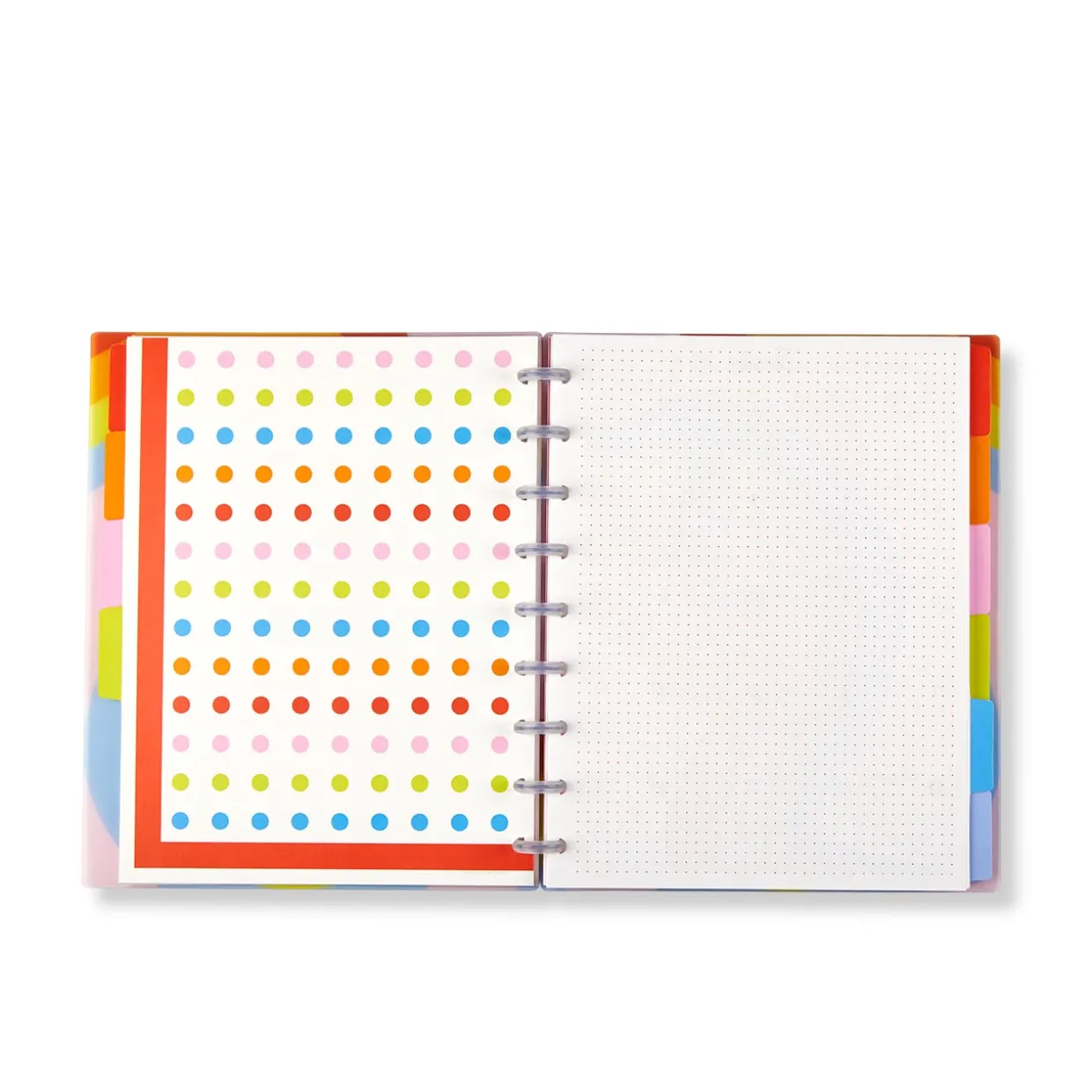 Circa Colorfull Weekly/Monthly Undated Agenda Notebook