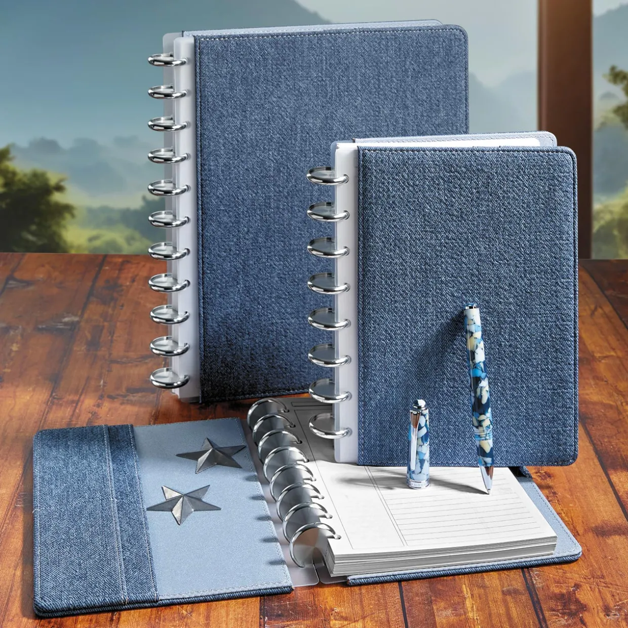 Circa Denim Discbound Notebook