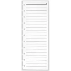 Circa Half-Sheet Ruled Discbound Refill (100 sheets)