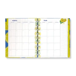 Circa Lemonade Weekly/Monthly Undated Agenda Notebook
