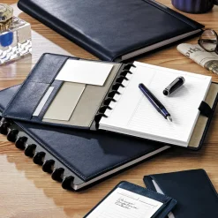 Circa Luxe Leather Discbound Notebook