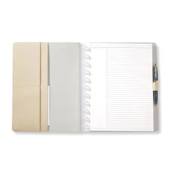 Circa Luxe Leather Discbound Notebook