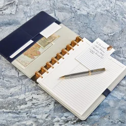 Circa Luxe Leather Discbound Notebook