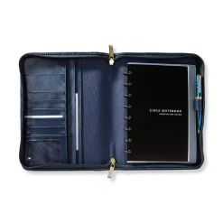 Circa Midnight Garden Zip Folio