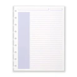 Circa Midway Shaded Annotation Ruled Refill (100 sheets)