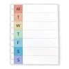 Circa Midway Vibrant Weekly Refill (100 sheets)