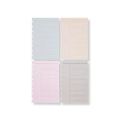 Circa Modern Multicolored 1/4" Ruled Discbound Refill (300 sheets)