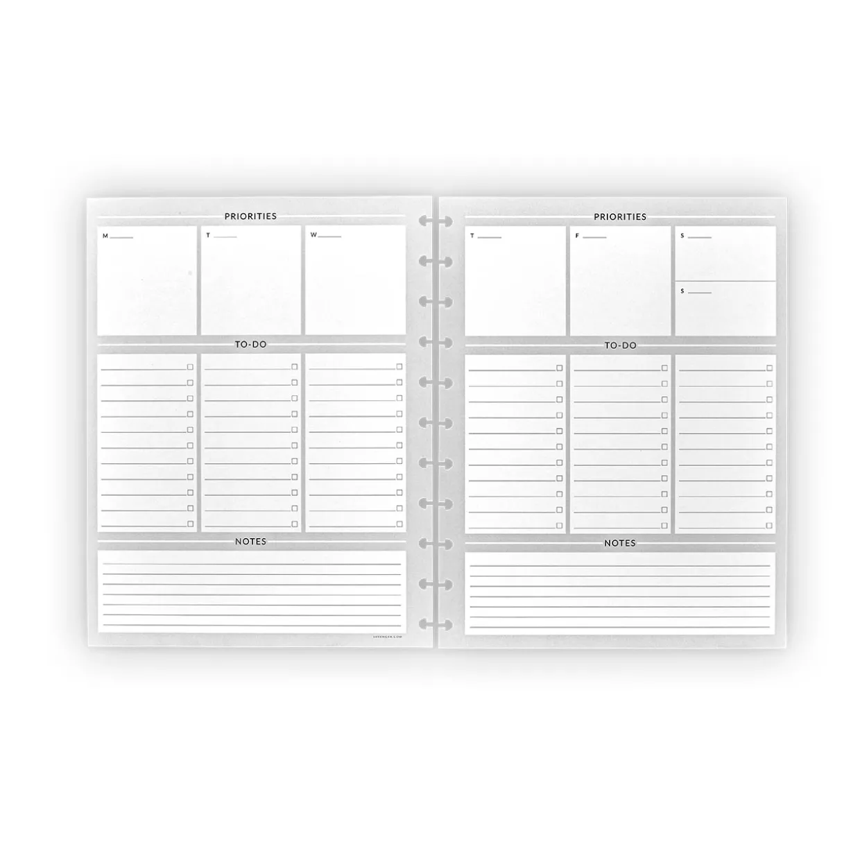 Circa One Week at a Time Refill (54 sheets)