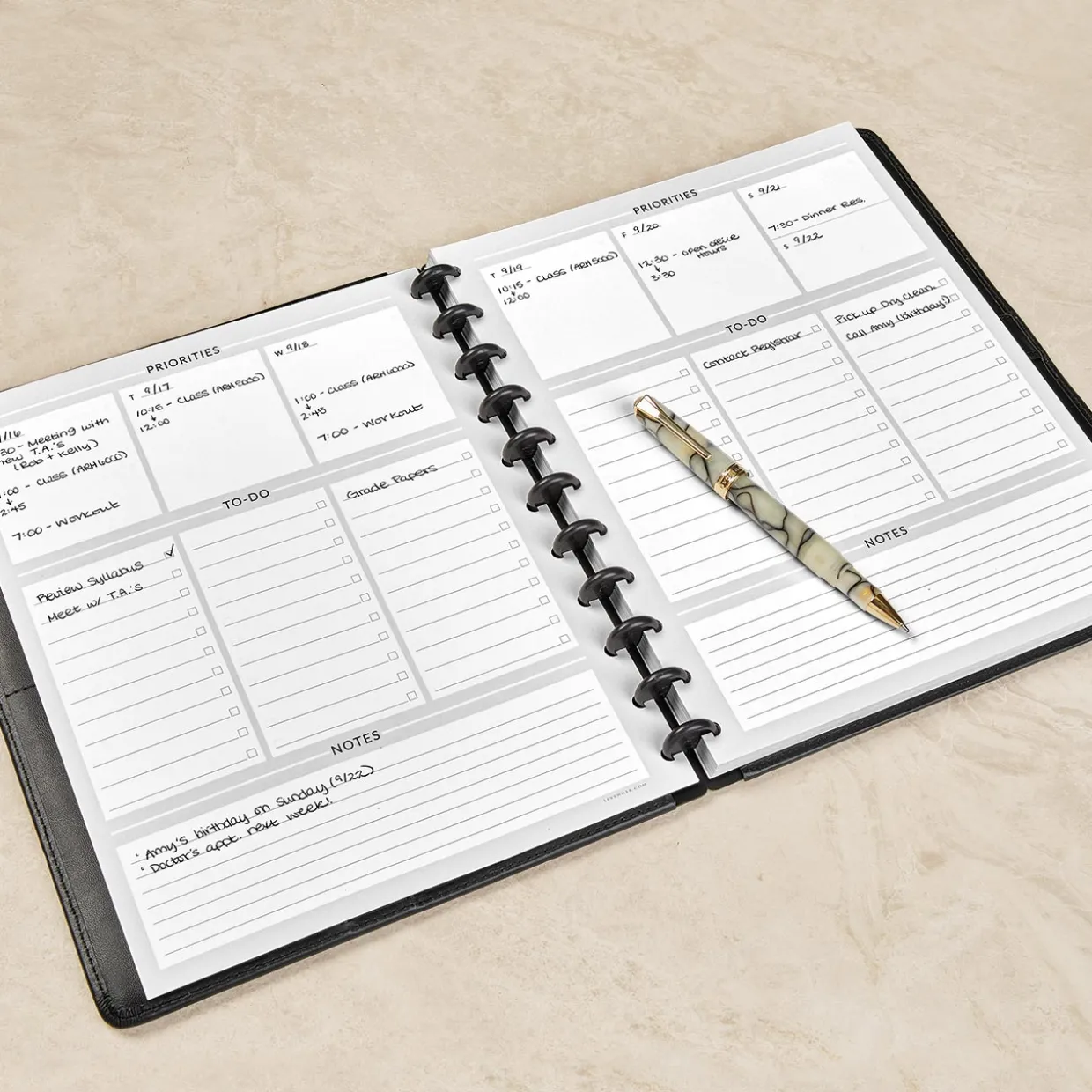Circa One Week at a Time Refill (54 sheets)