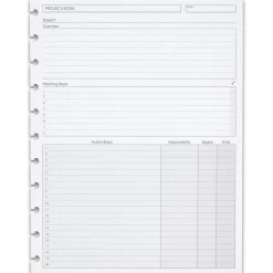 Circa Project Planner Discbound Refill (100 sheets)