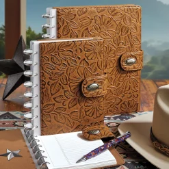 Circa Santa Fe Discbound Leather Notebook