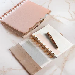 Circa Scalloped Foldover Notebook
