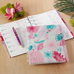 Circa Secret Garden Weekly/Monthly Undated Agenda Notebook
