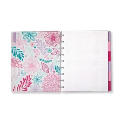 Circa Secret Garden Weekly/Monthly Undated Agenda Notebook